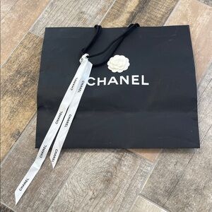 Chanel Shopping Bag Chanel Ribbon and Flower Large
